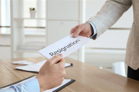 resignation